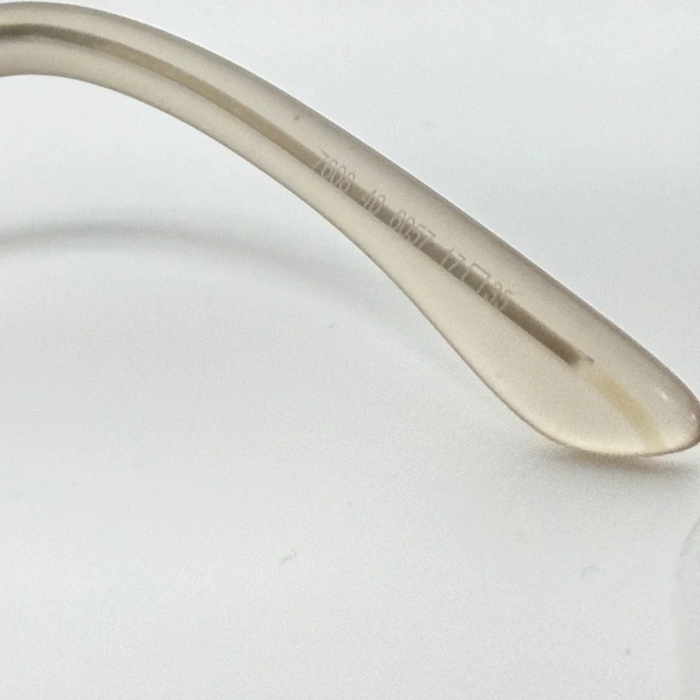 Silhouette 7608 40 6057 Rimless Eyeglasses Frames Purple Gold ‎ 47-17-135 22166